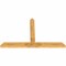 Ekena Millwork Portland Rough Sawn Timber Gable Bracket, Western Red Cedar, 84"W x 53"H x 4"D x 6"F, 15/12 Pitch GBW084X53X0406POR00RWR - alternate 4
